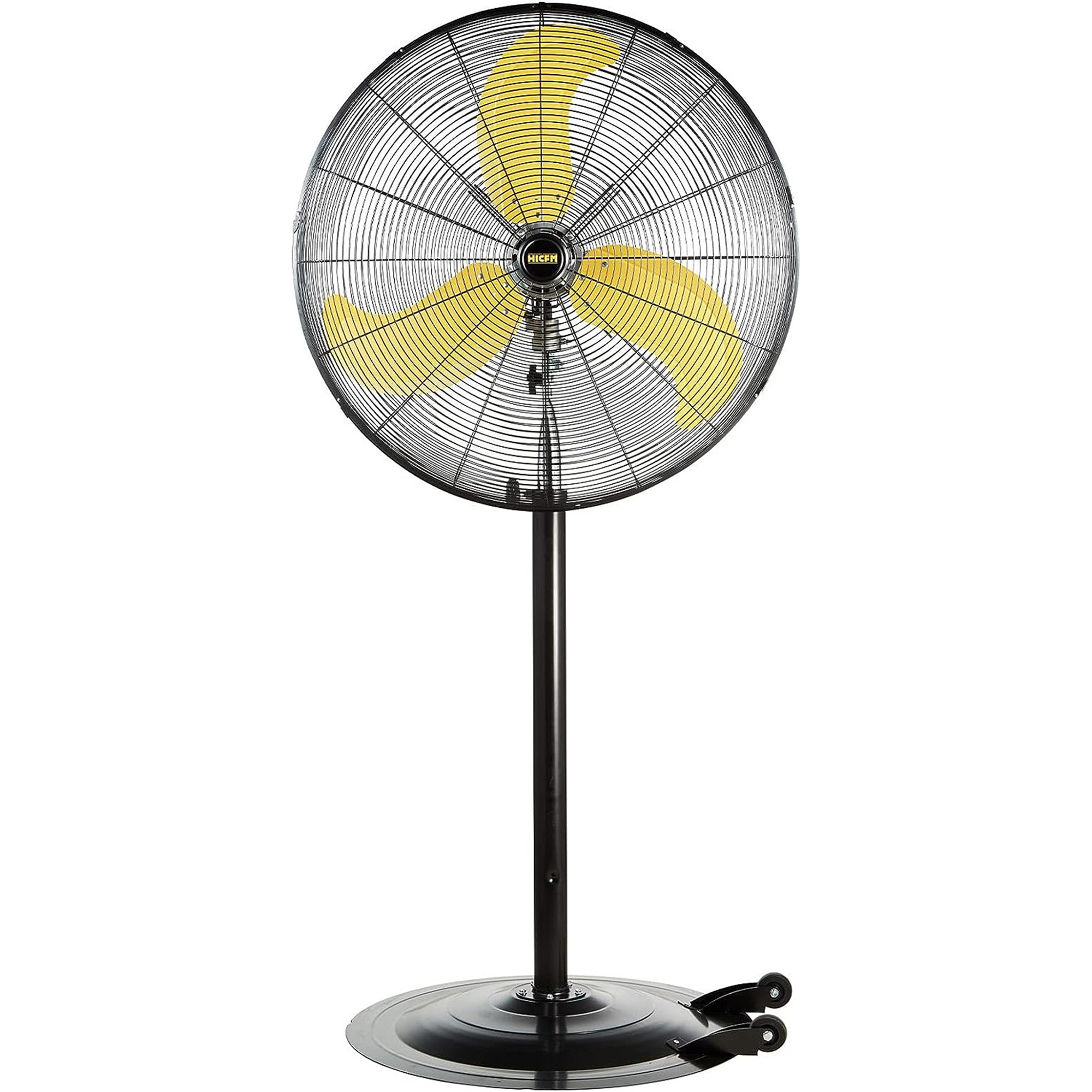 EdenDirect Heavy-Duty High-Velocity Pedestal Oscillating Fan — 30in., 1/3 HP Motor, 5000 CFM, Model# FAN-P30W